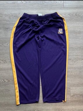 LSU Tigers Pants Mens XL NCAA Football Y2K Warm Up Louisiana State College